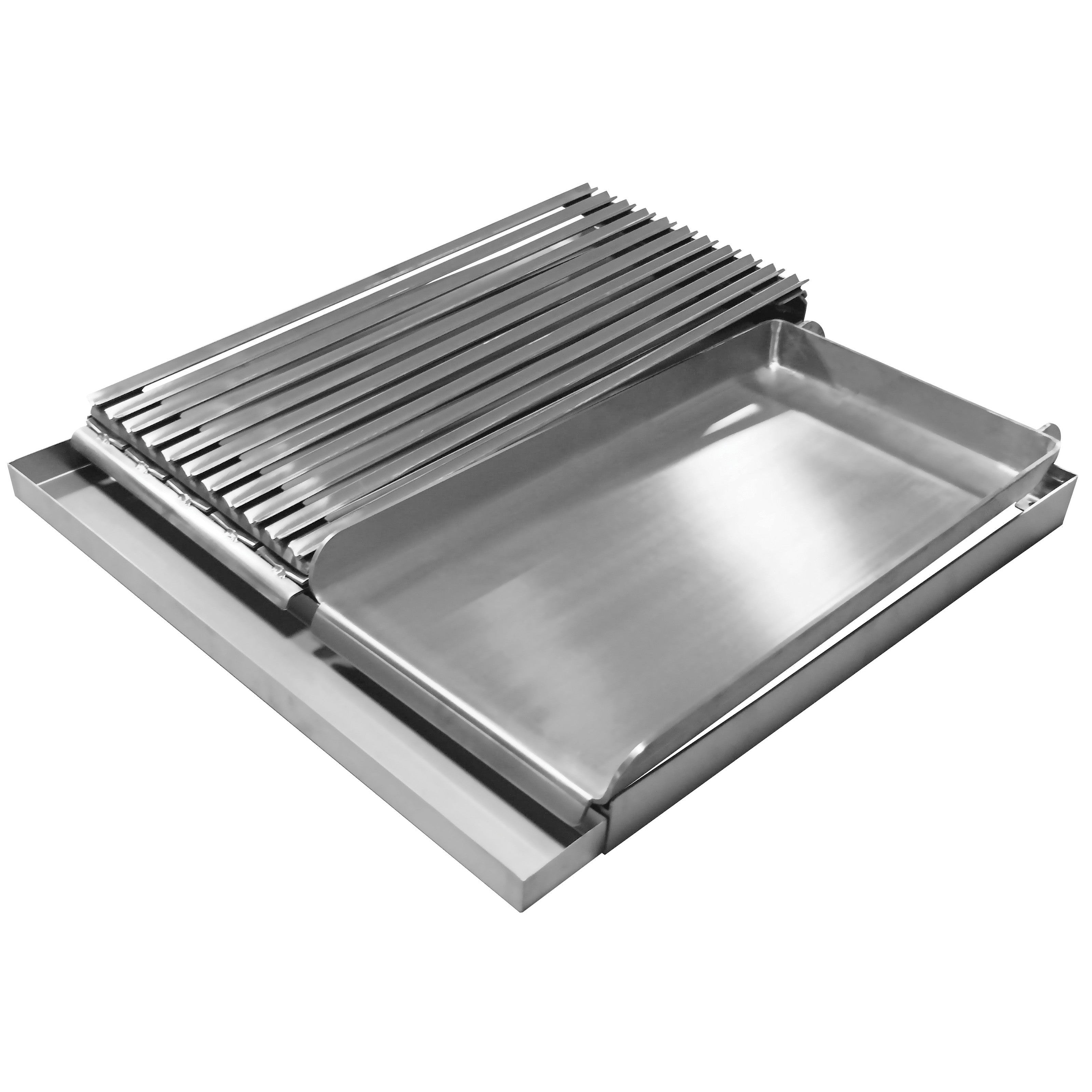24" Add-On Griddle & Broiler Top
