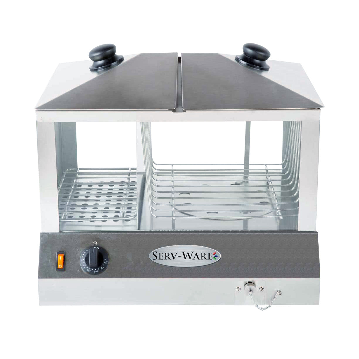 Hot Dog Steamer, Fits 200 Hot Dogs/60 Buns