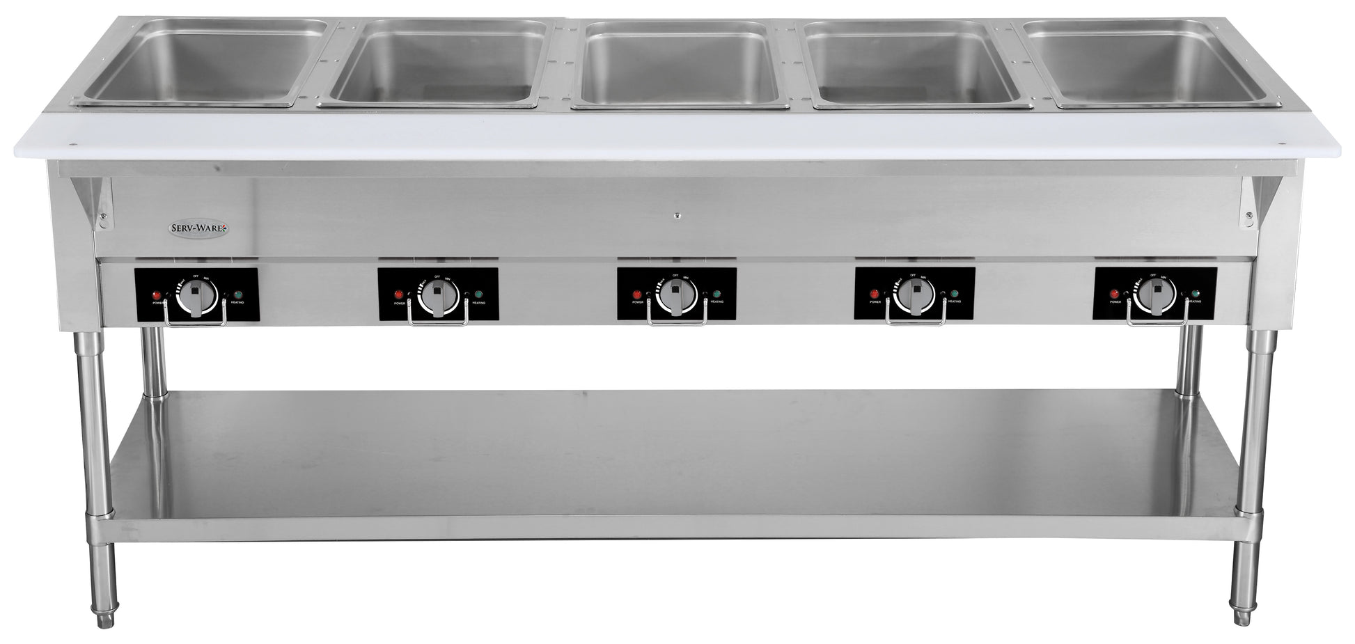 5 Open Well Electric Steam Table
