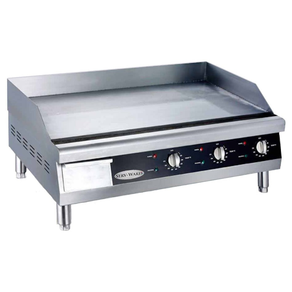 30" Electric Thermostatic Griddle