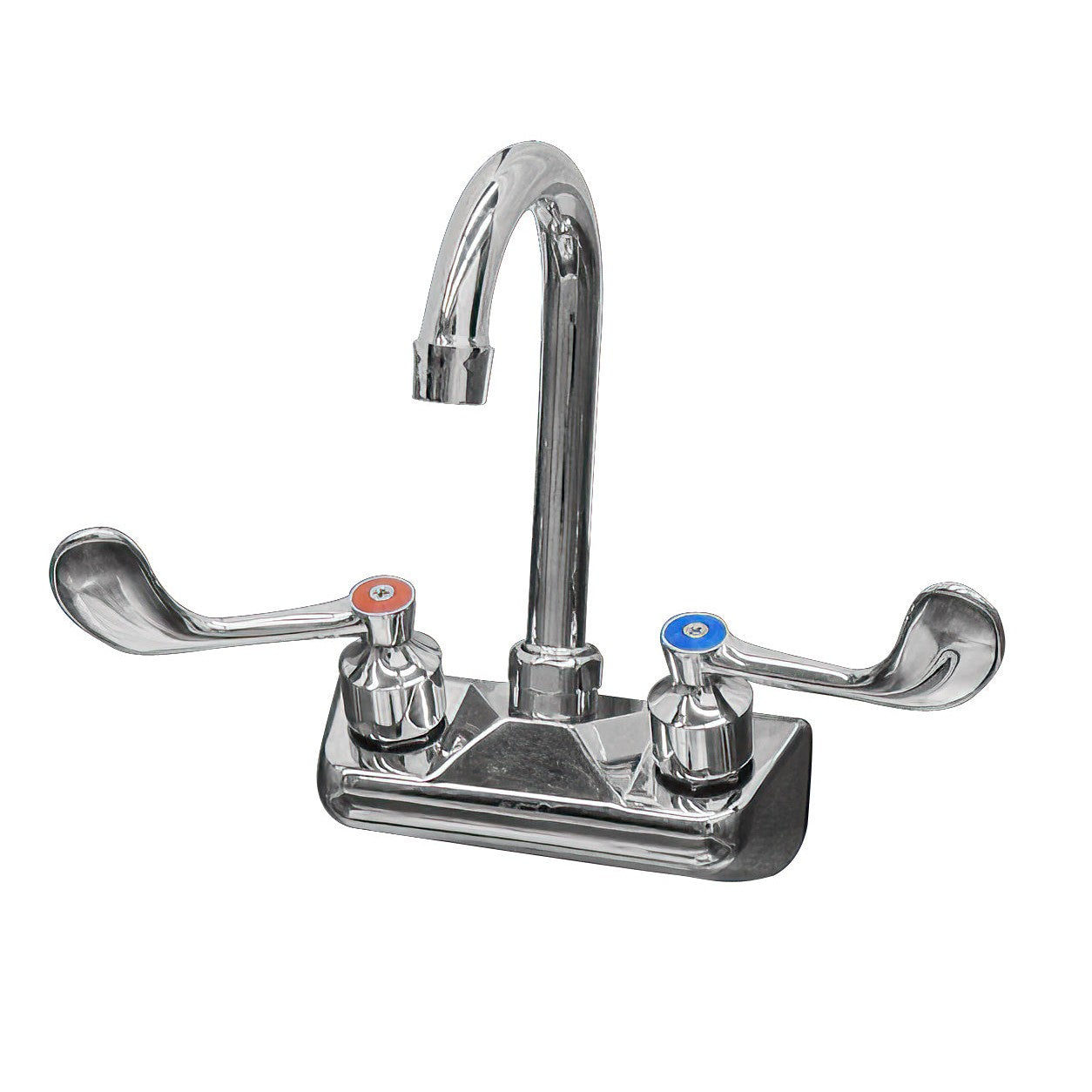 Plumbing - Wall Faucet 4 Oc With Goose Spout