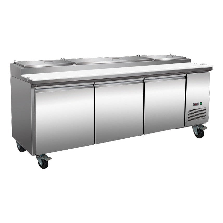 93" Pizza Prep Table
