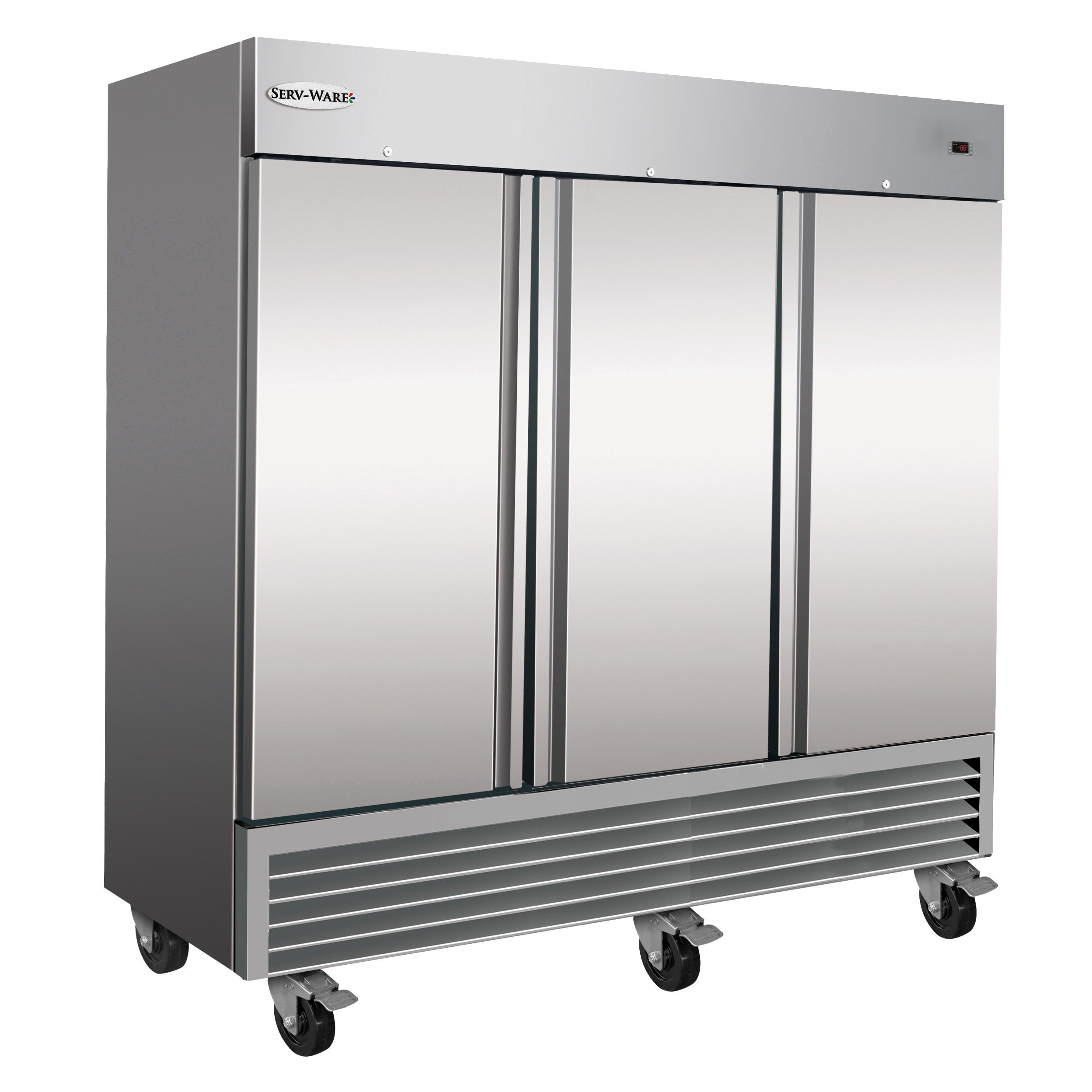 Three (3) Door Reach-In Refrigerator