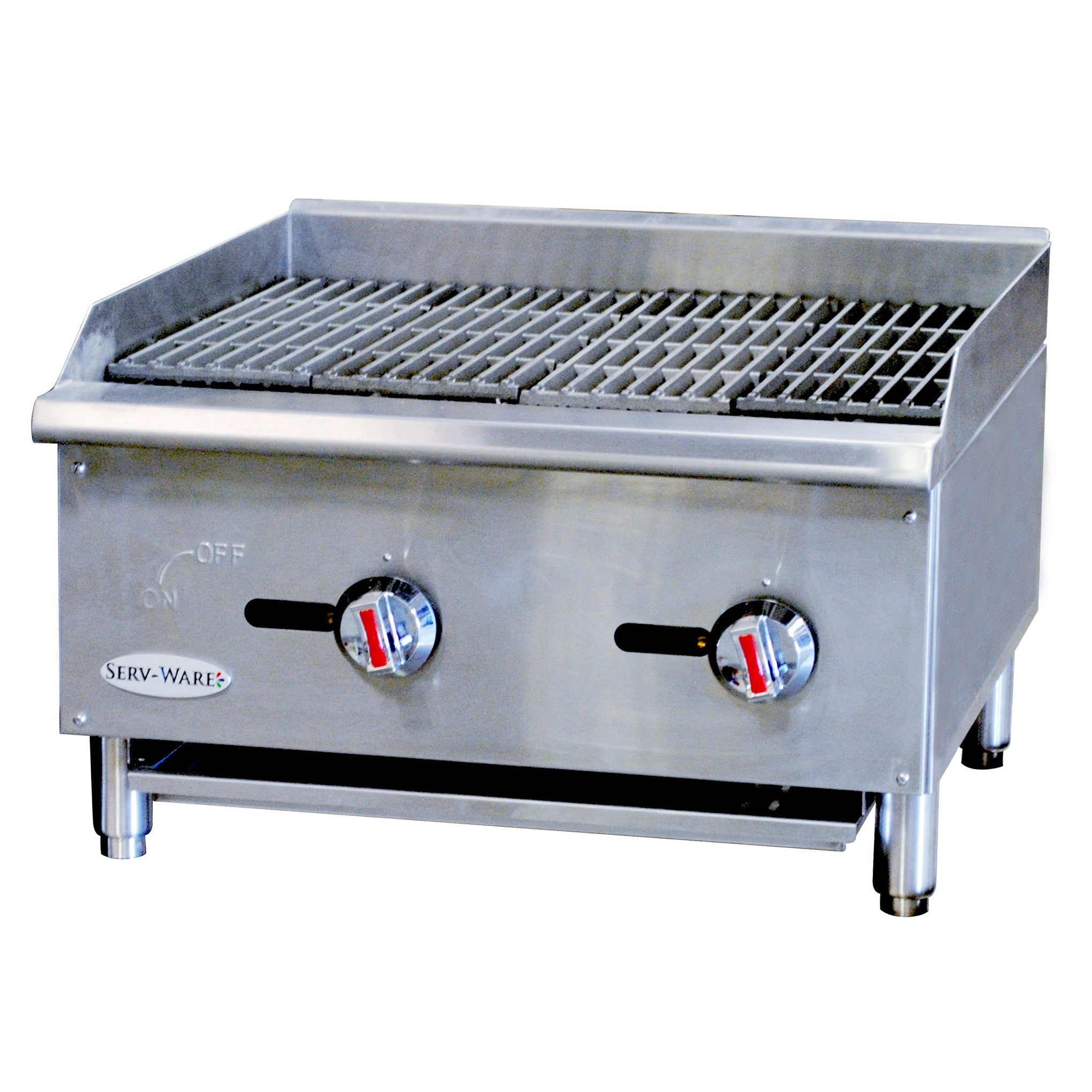 2 Burner Gas Radiant Charbroiler, Liquid Propane