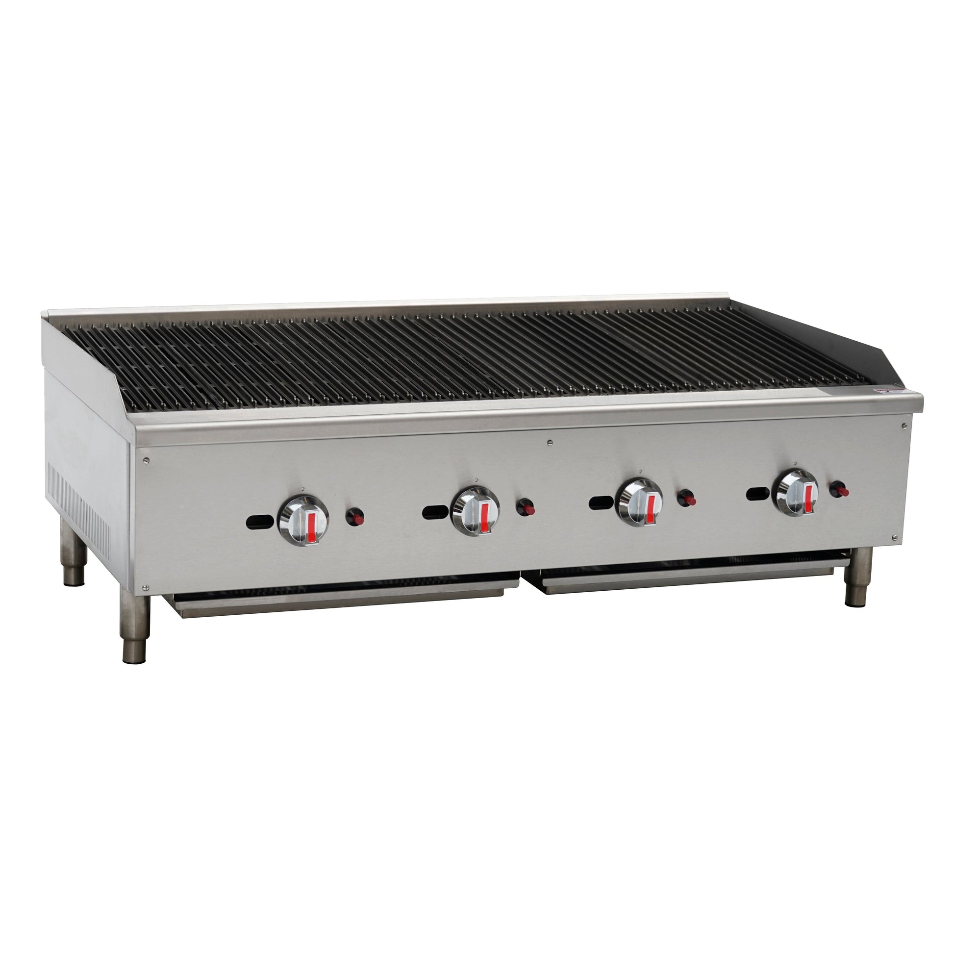 4 Burner Gas Radiant Charbroiler, Natural Gas