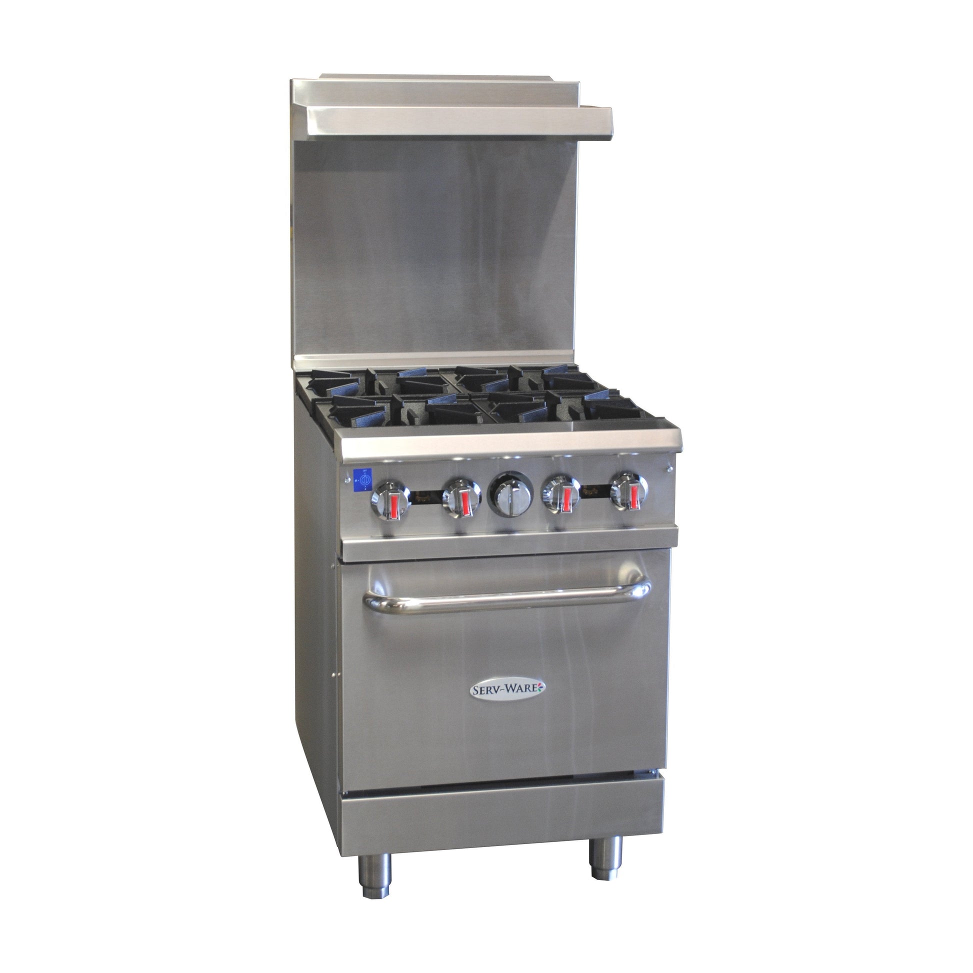 24" Gas Range w/ Four (4) Open Burners