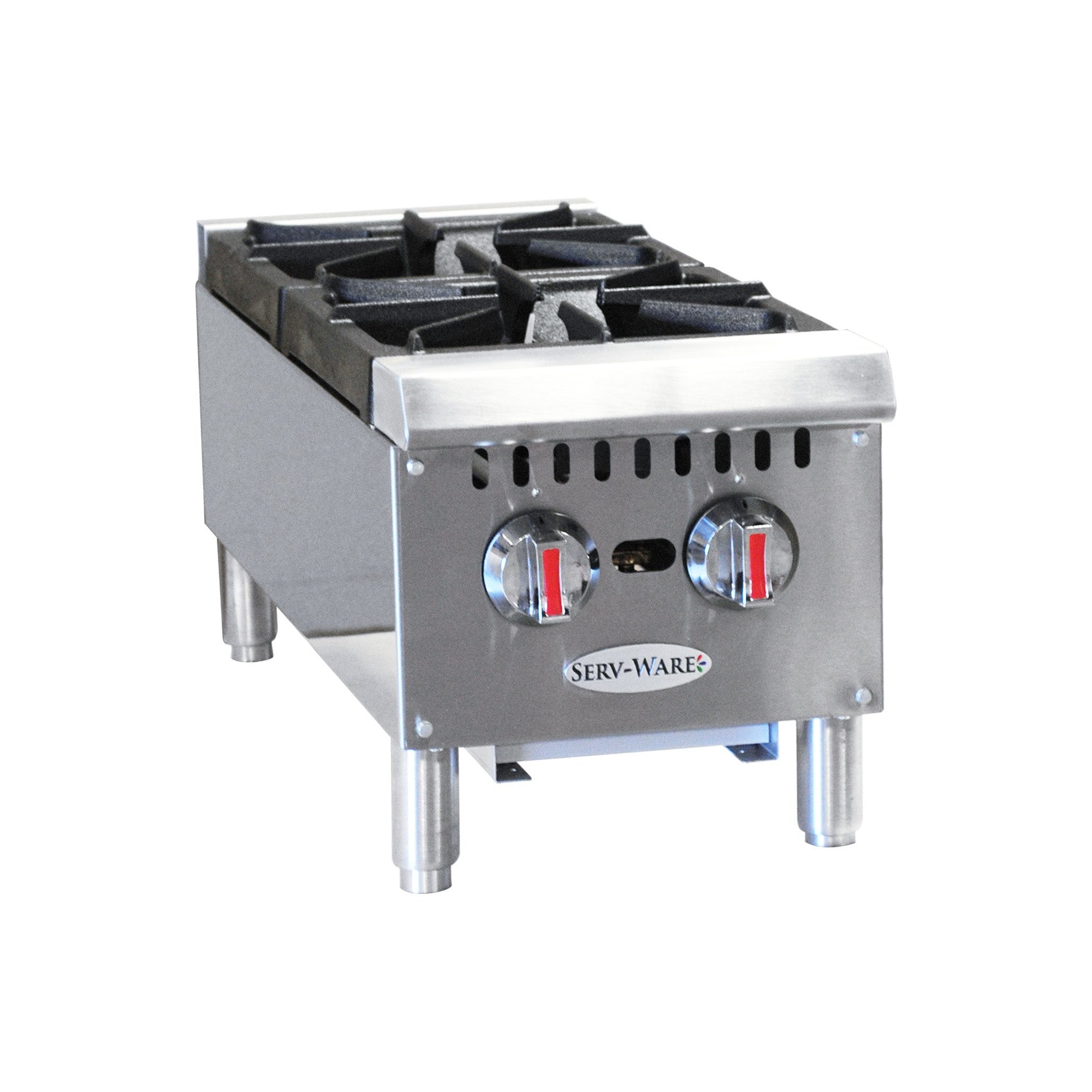12" Two (2) Burner Hot Plate