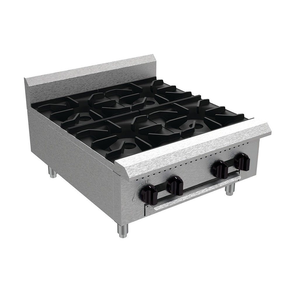Serv-Ware - Gas Cooking - 24" Four (4) Burner Hot Plate - Liquid Propane
