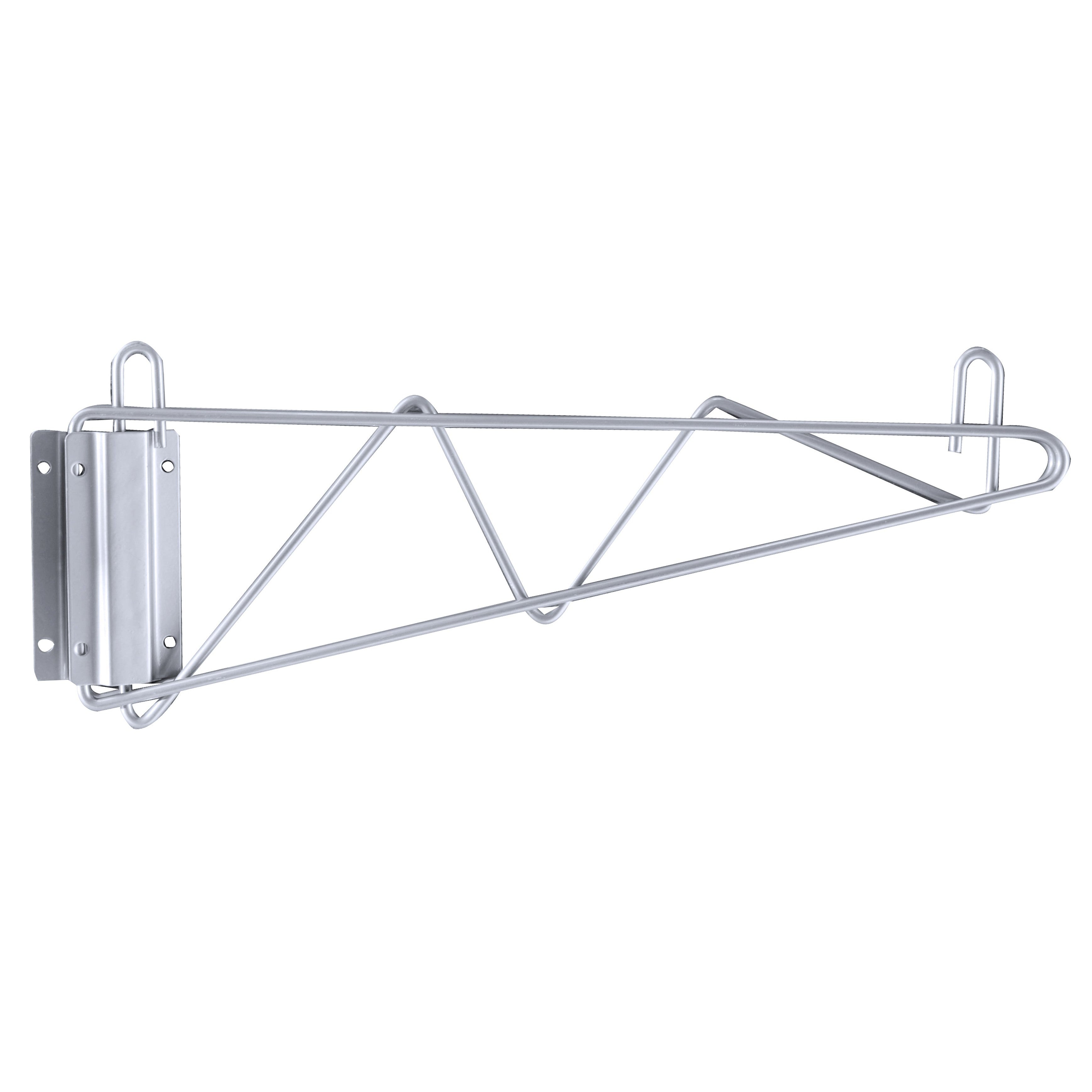Wire Shelving - 14 Wall Bracket Silver Epoxy