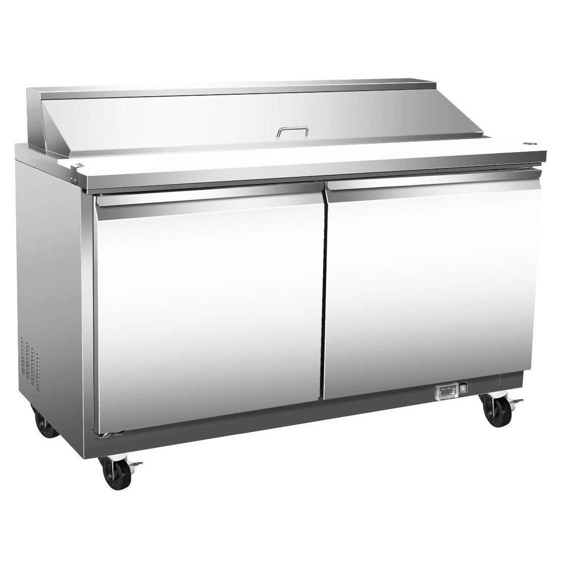 Refrigeration - 16 Pan Sandwich Prep Unit - Dimensions: 61.2" W x 29.9" D x 43.2" H
