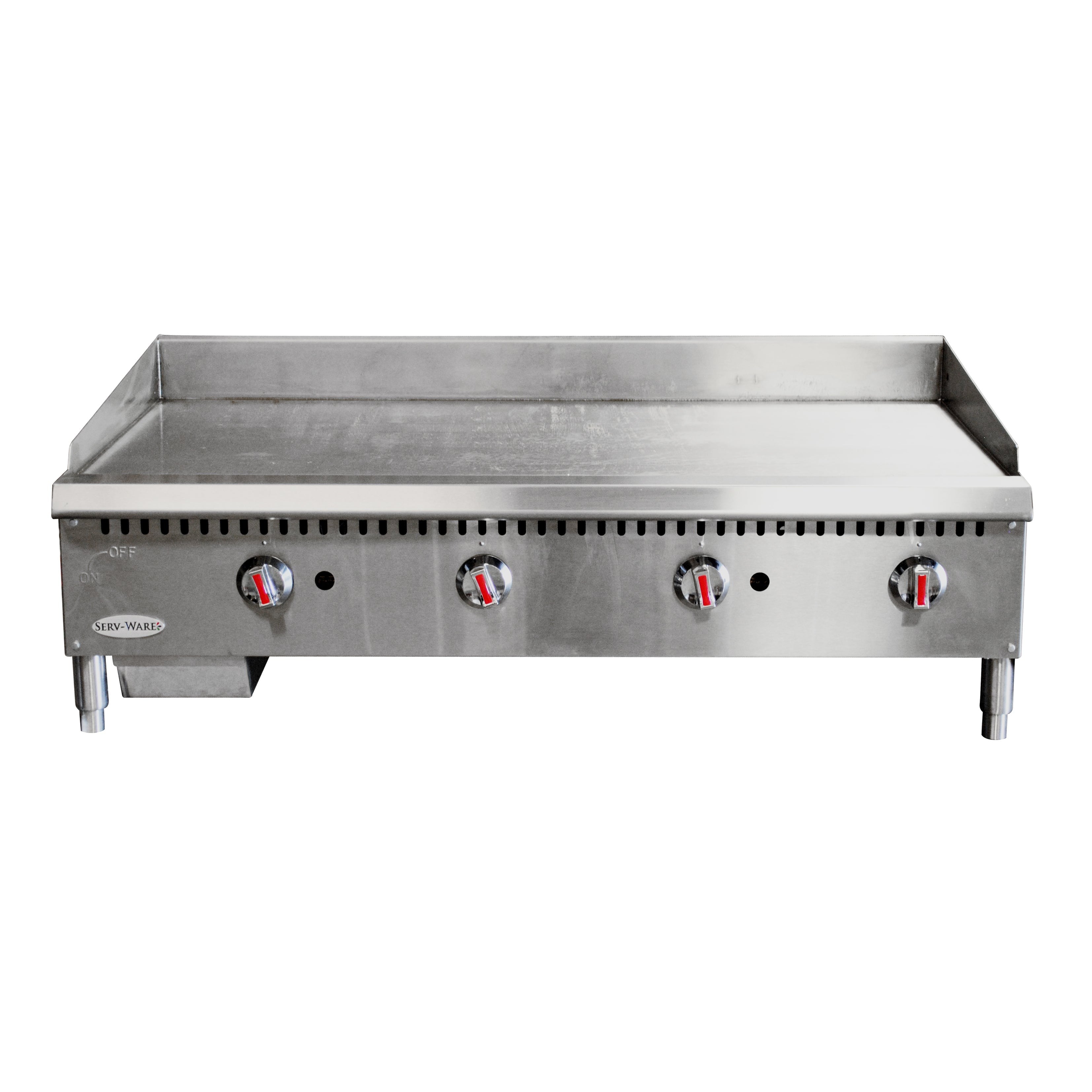 48" Thermostatic Gas Griddle