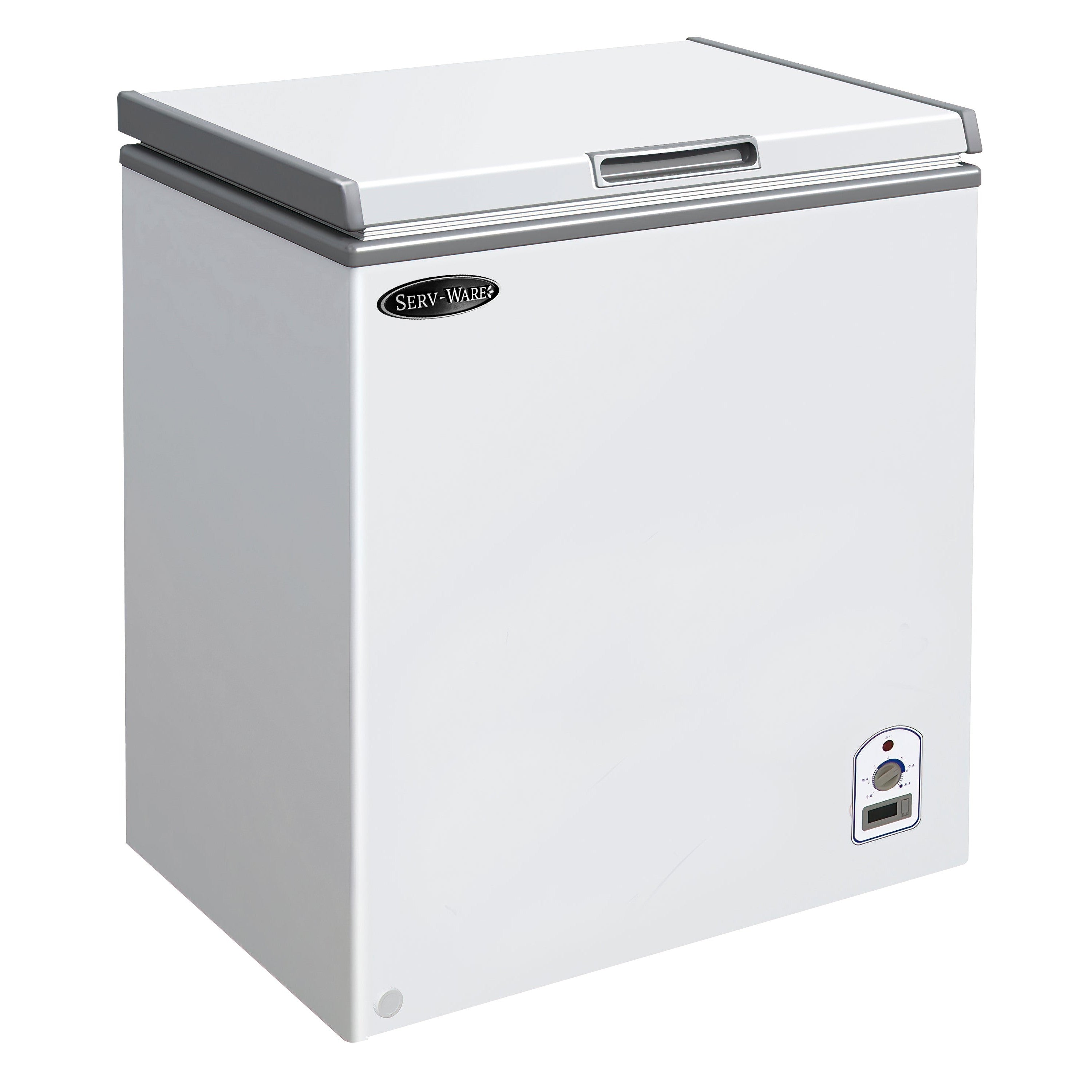 Refrigeration - 7.1 cubic ft Chest Freezer White -37.52" W x 23.09" D x 34.25" H