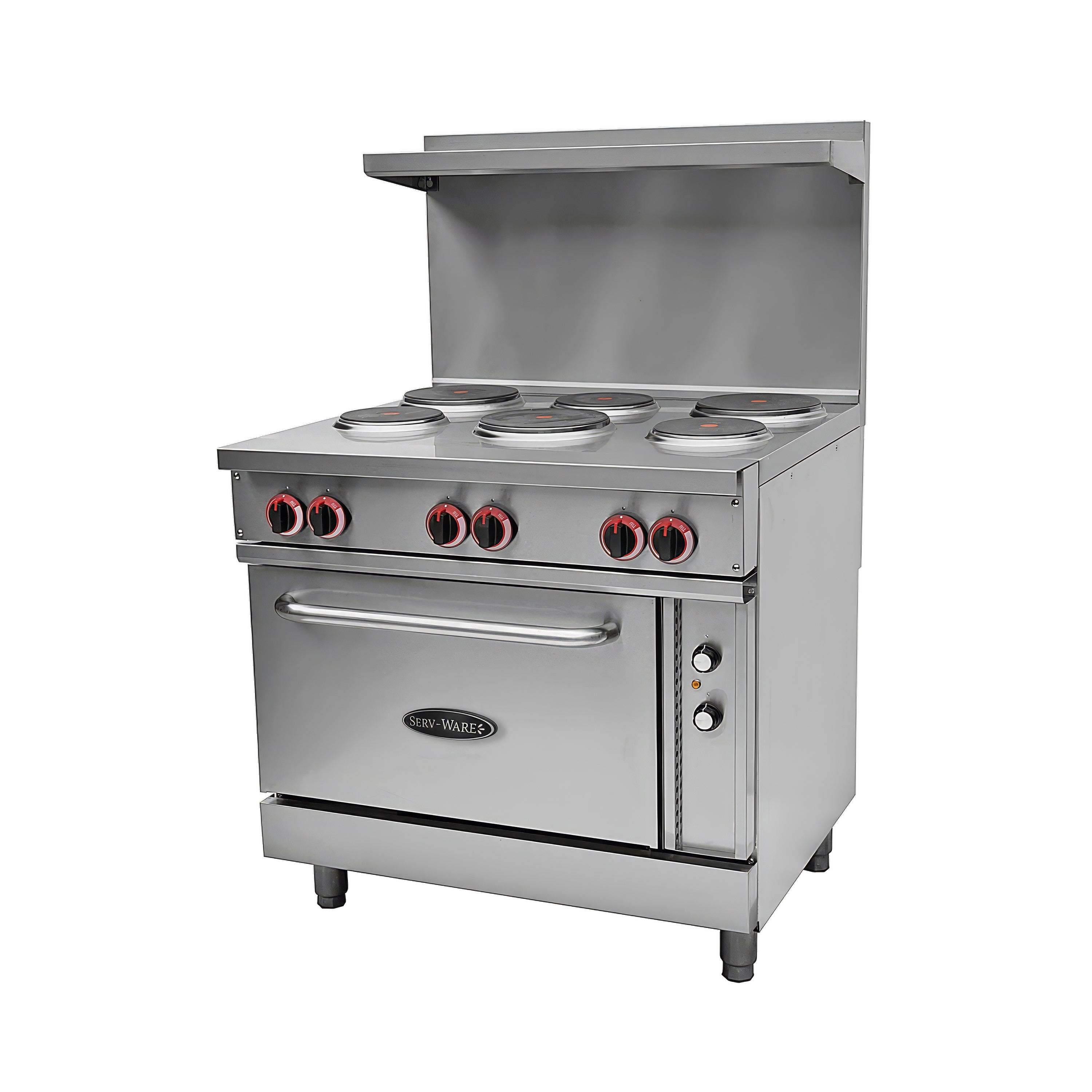 36" Electric Range with Standard Oven, 6 Burners