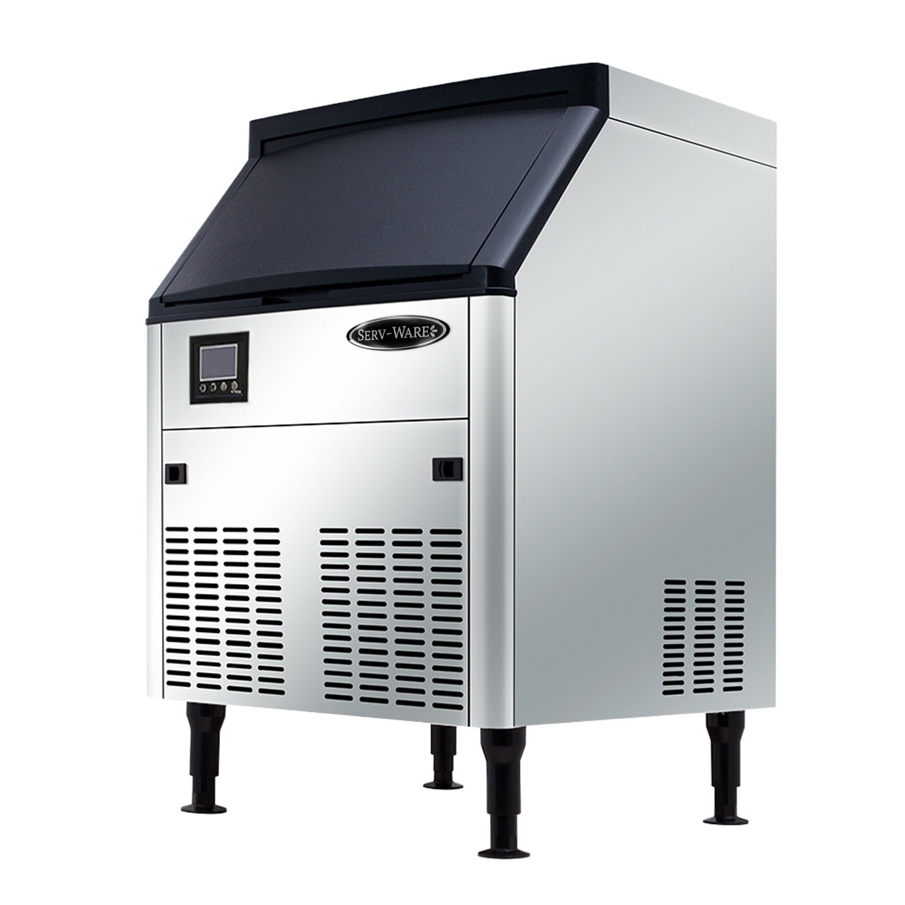 Undercounter Ice Machine - Half Cube, 160 lbs/ 24 hrs, 80 lb Bin