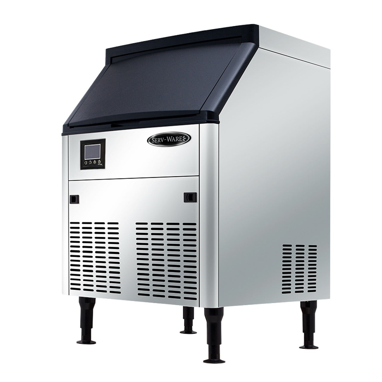 Undercounter Ice Machine - Half Cube, 280 lbs/ 24 hrs w/ 80 lb Bin